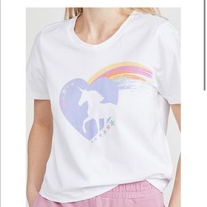 LOVESHACKFANCY Unicorn Calix Tee